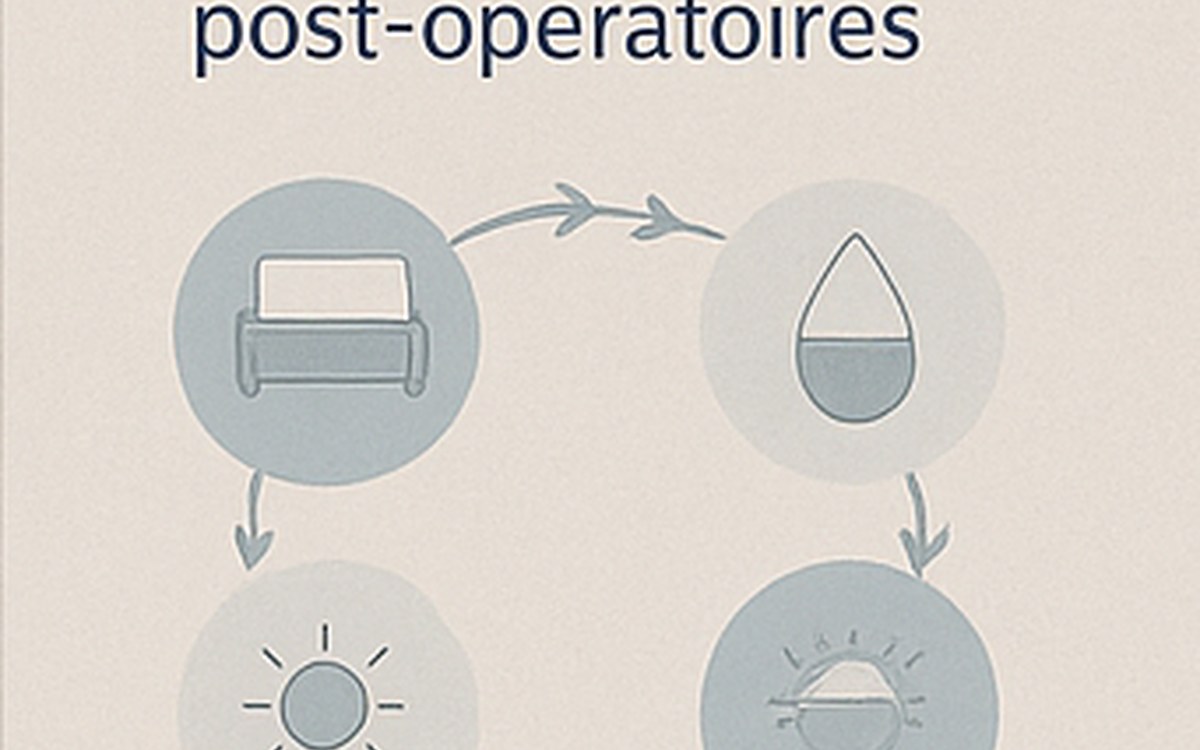 Schéma des soins post-opératoires pour limiter les risques