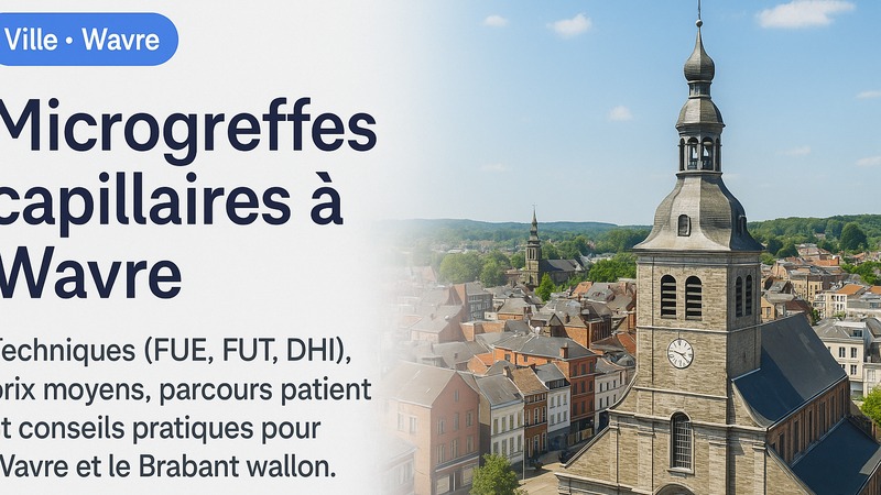 Microgreffes capillaires à Wavre